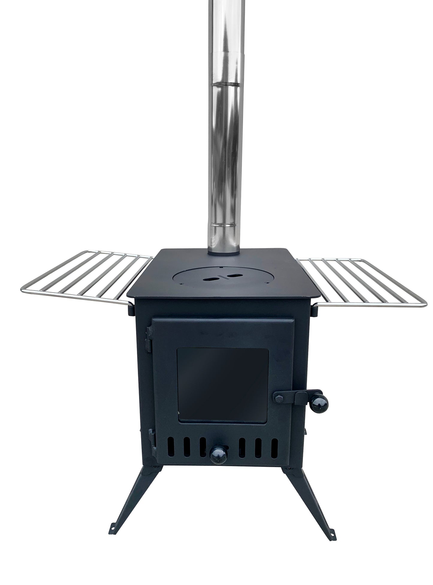 Firebox Vista Large Window Portable Wood Stove | 3.5kw 12kg