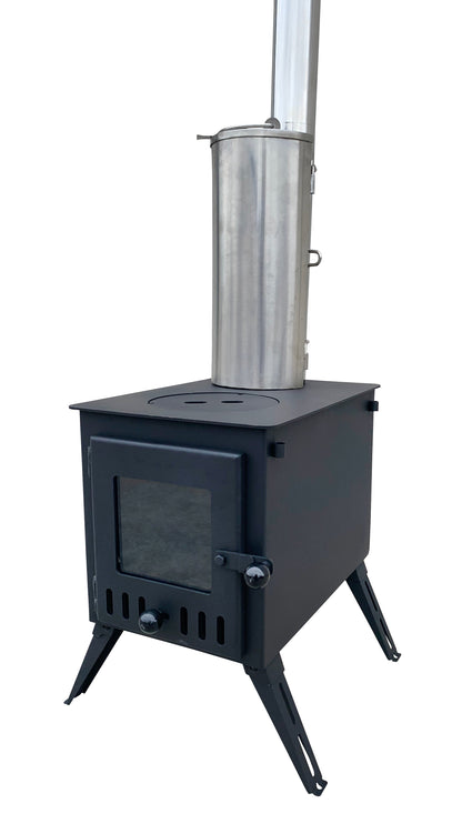 Firebox Eco Burn Portable Wood Stove | 3.5kw 12kg