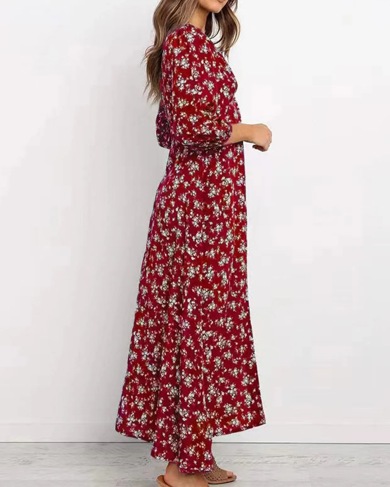 Bohemian Floral Maxi Dress for Every Season
