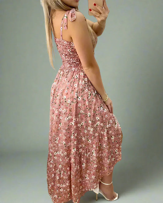 Floral Lightweight Sleeveless Maxi Dress
