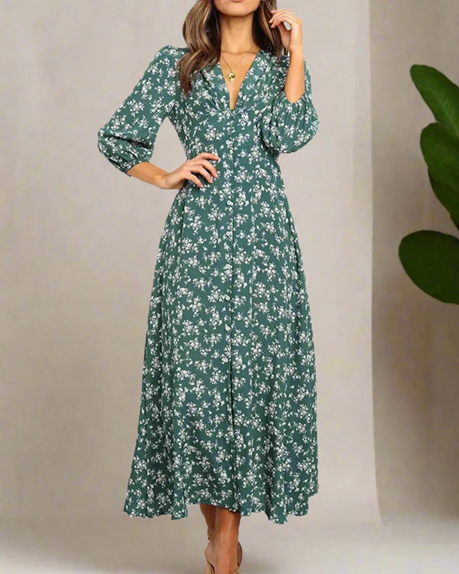 Bohemian Floral Maxi Dress for Every Season